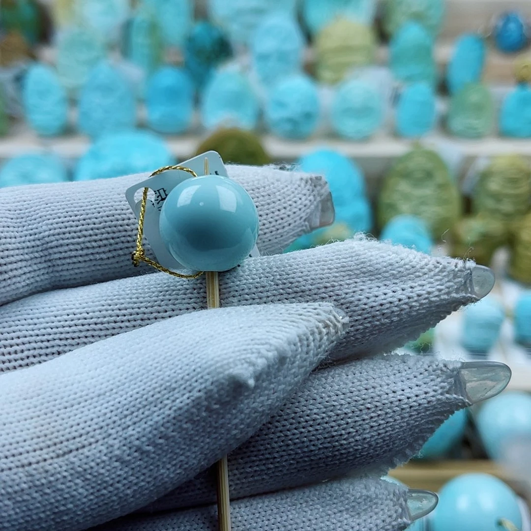 绿松石未镶嵌珠宝奇石14m