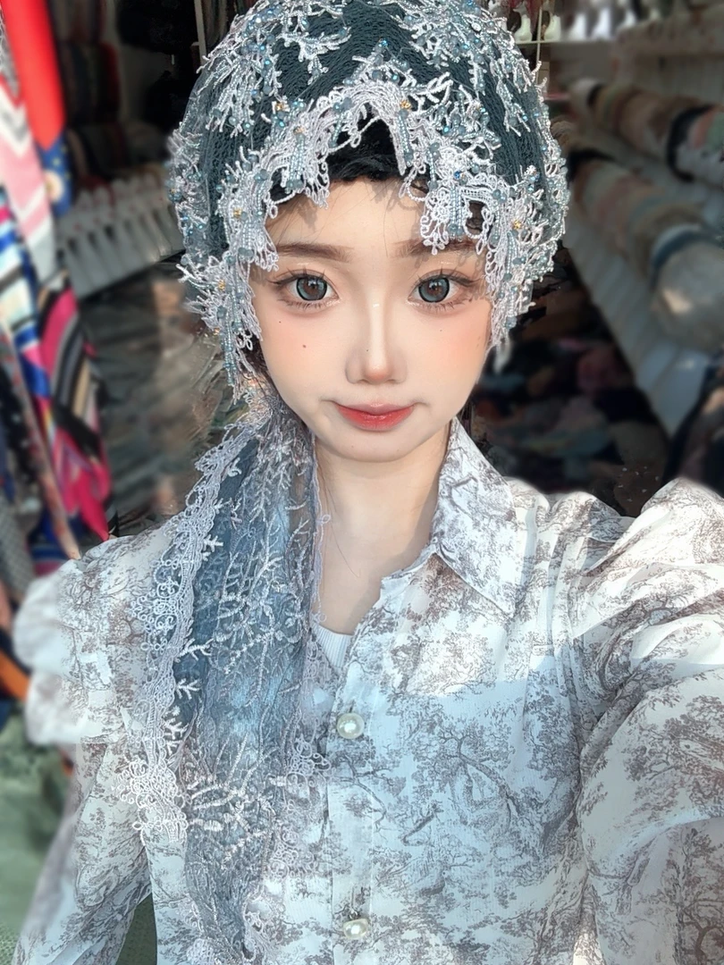 新款·三角流苏高档轻奢网红百搭披肩帽