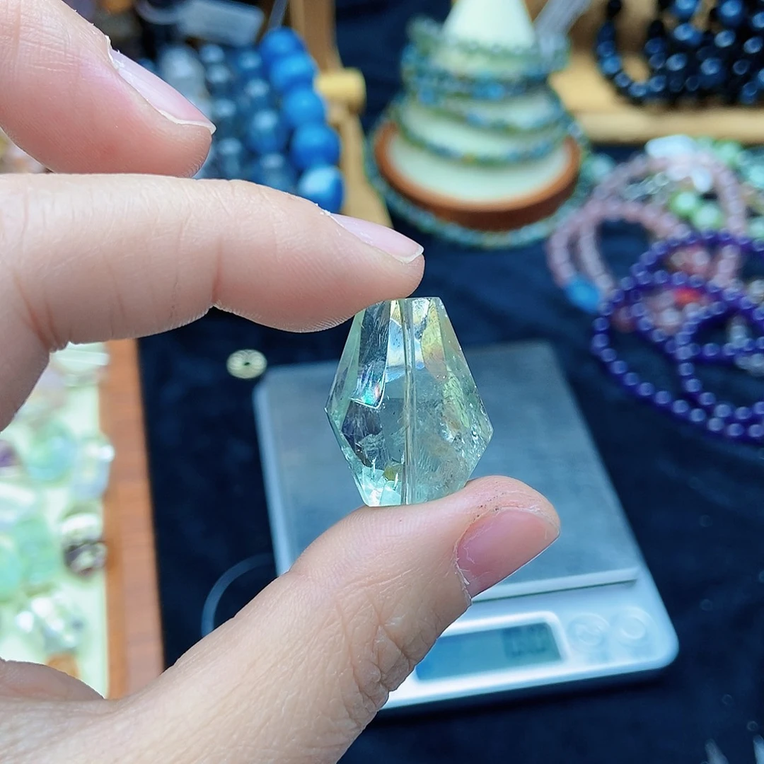 水晶手串未镶嵌小*干绿啊塞