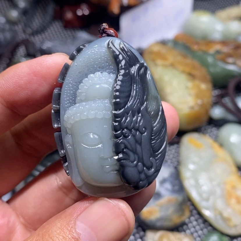 【闪购商品】和田玉把件未镶嵌小***可