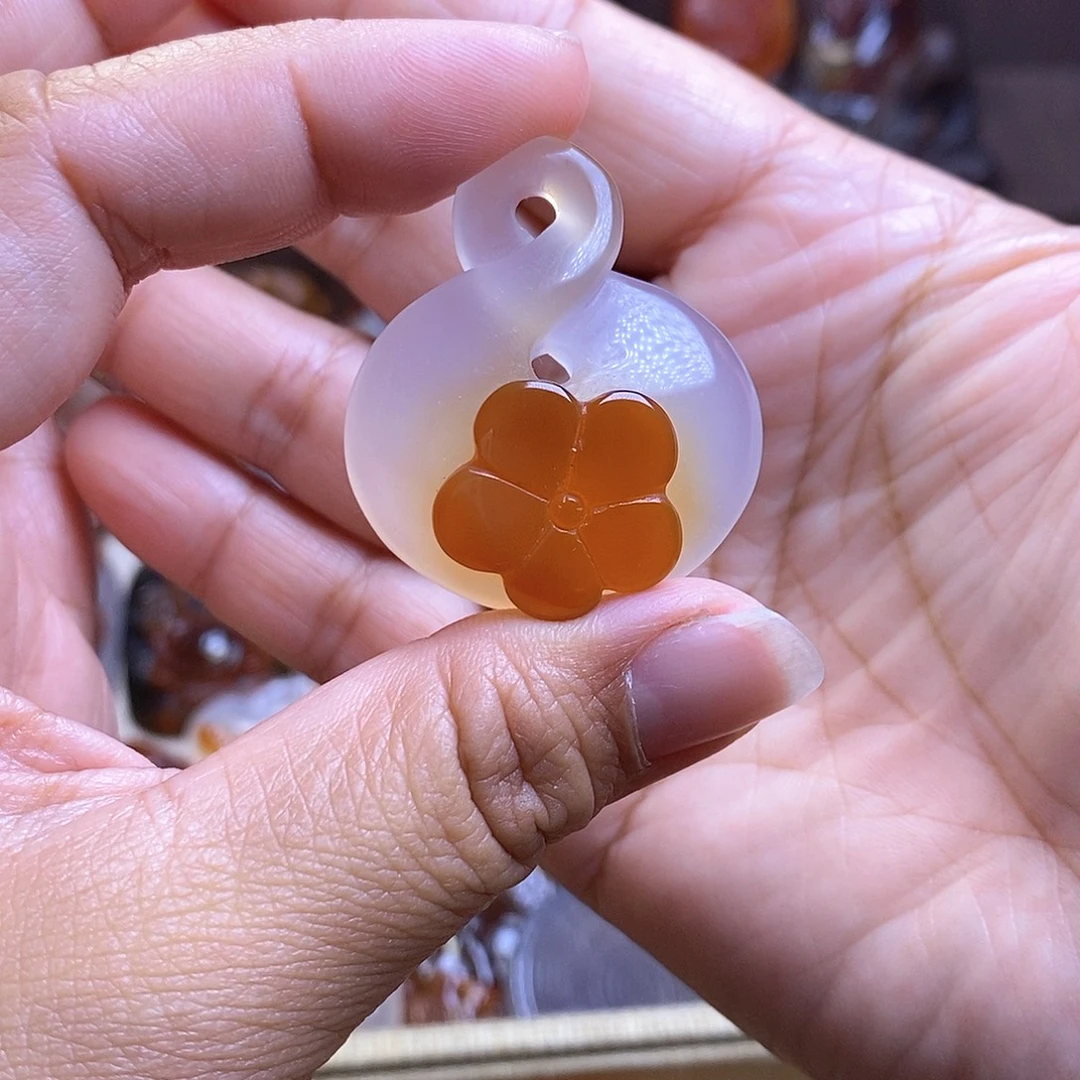 玛瑙/玉髓未镶嵌颈饰