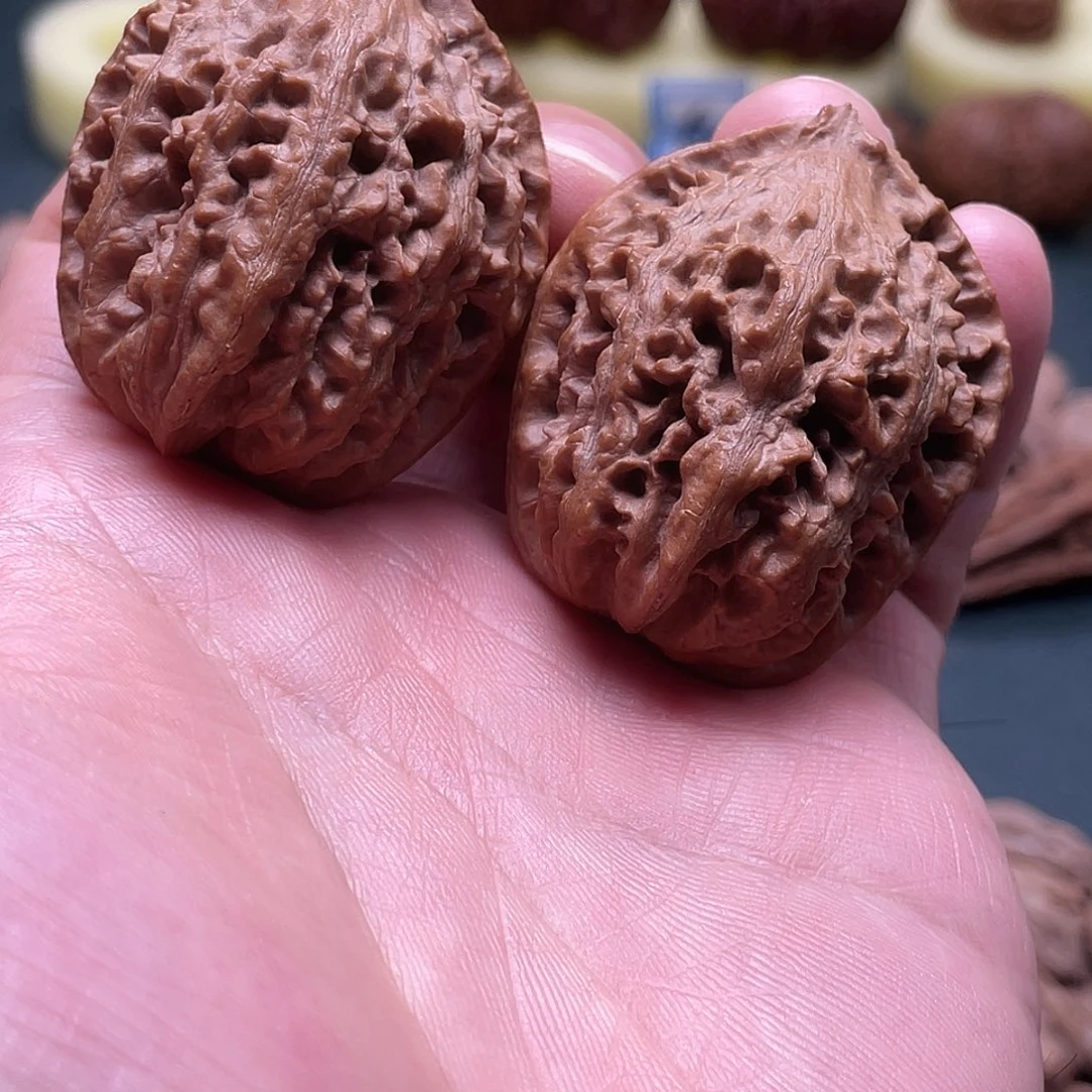 猴头核桃吊坠扁嘴蛤蟆