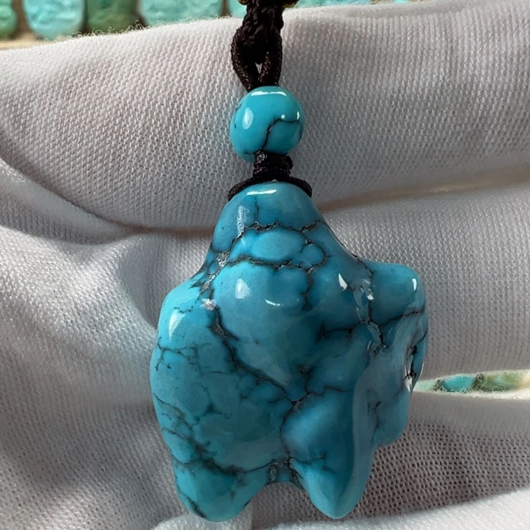 未镶嵌绿松石随形25.4mm