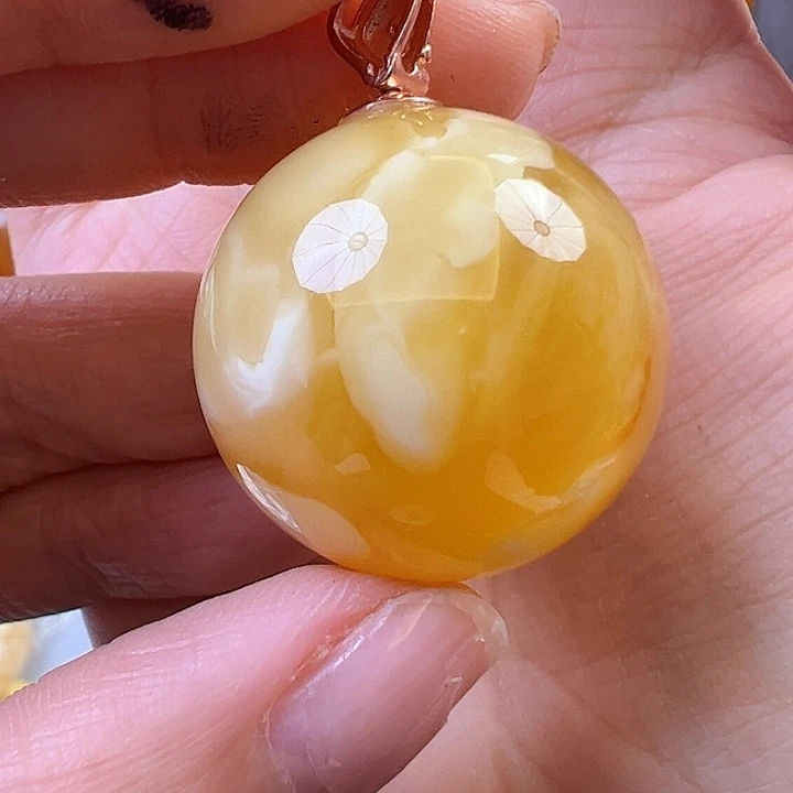 蜜蜡颈饰未镶嵌蜜蜡