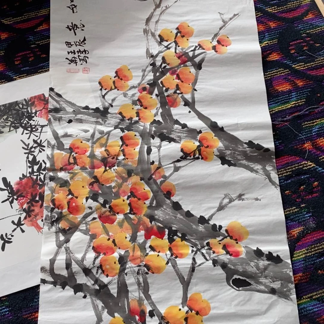 国画王孝华四尺曈