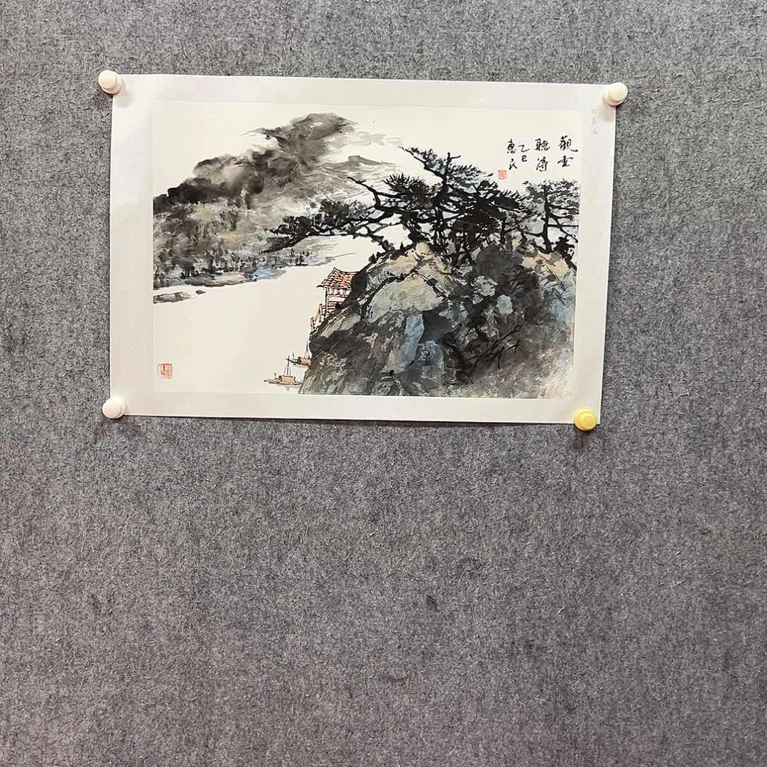 国画老师艺术精品