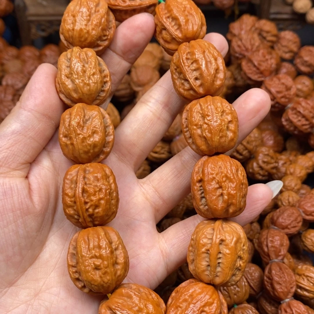 文玩核桃手串八棱大枣