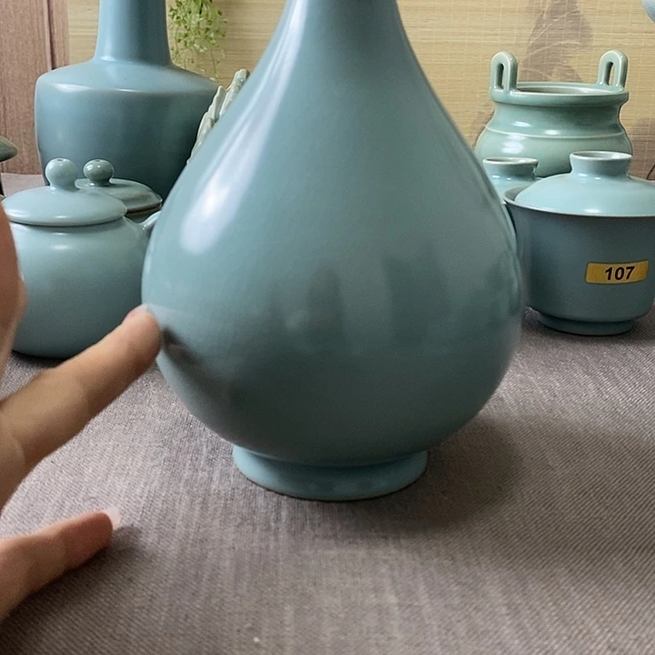 瓷片玉壶春一一一一一一一一一