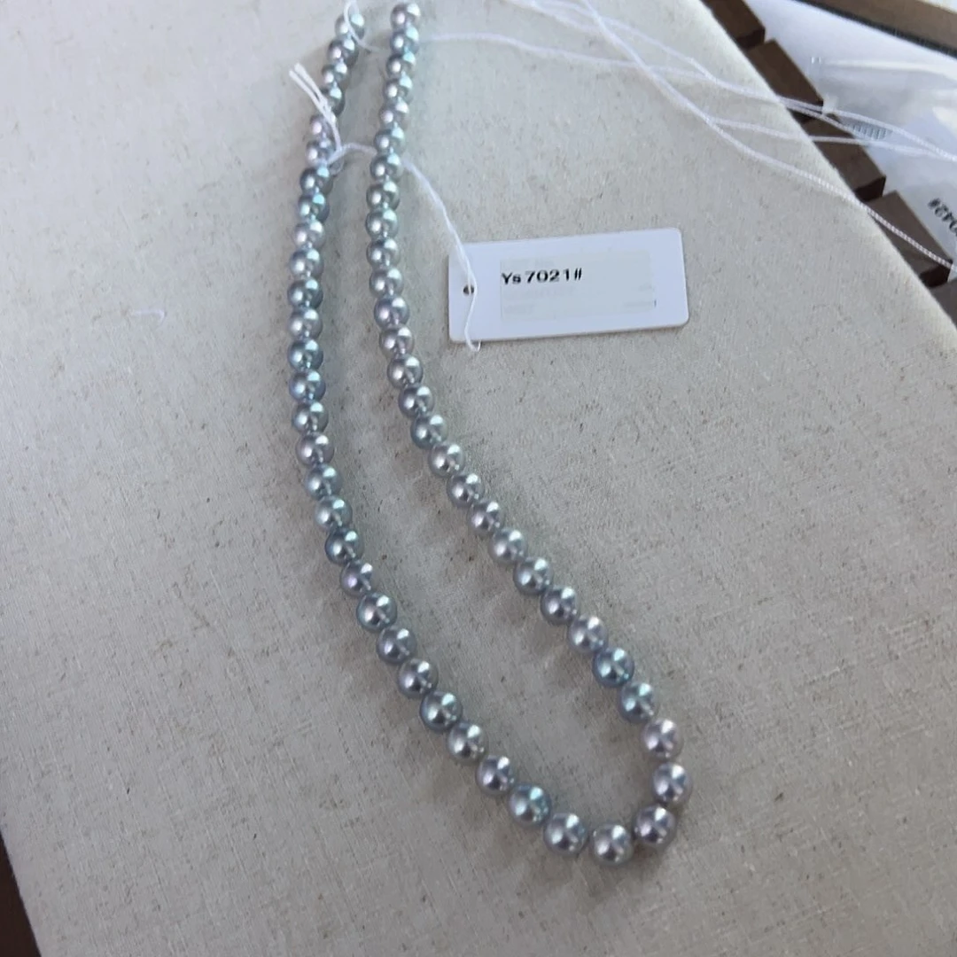 出***U海水珍珠未镶嵌颈饰ys7021