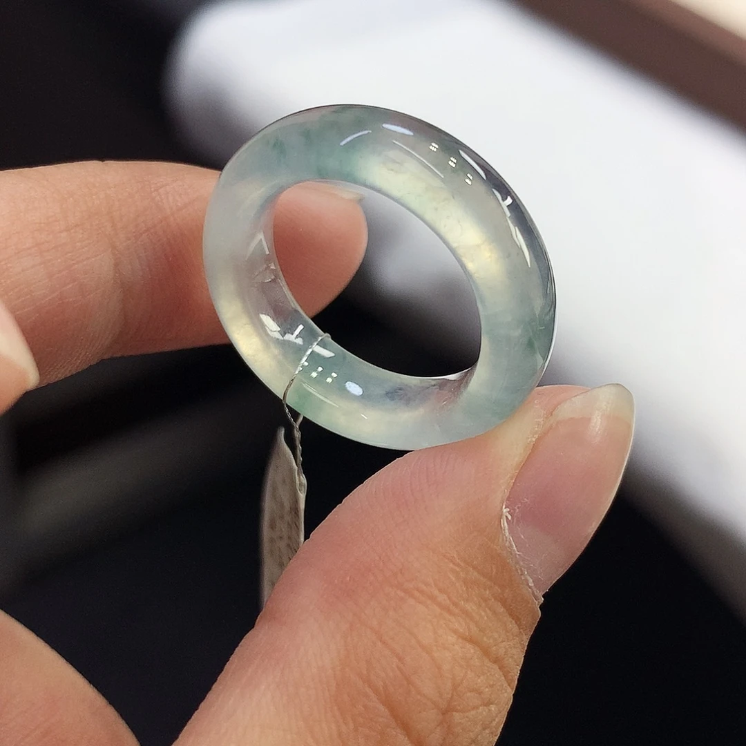 翡翠未镶嵌戒指15号