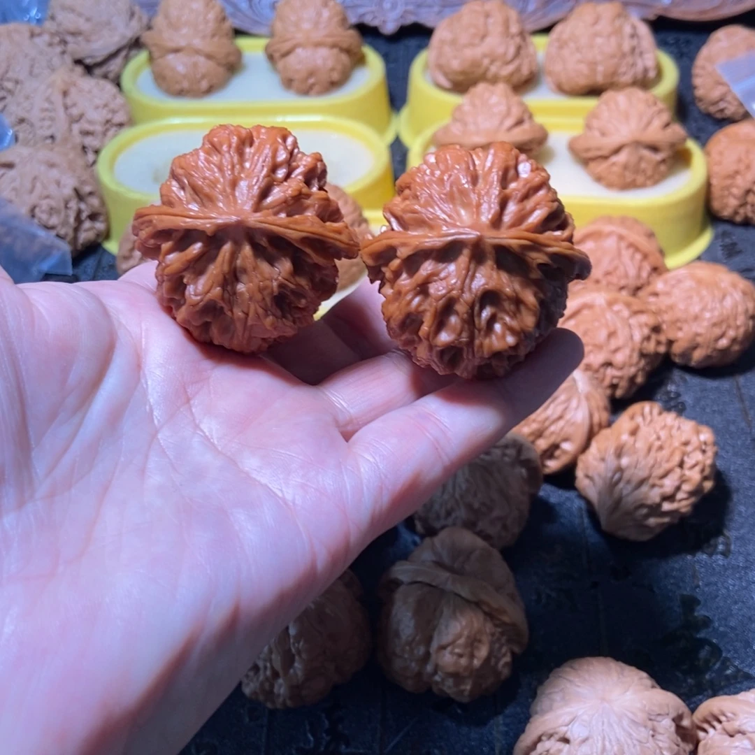 文玩核桃吊坠苹果园精对 42 42