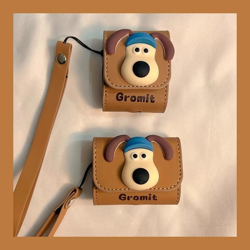 可爱掌门狗适用airpodspro2保护套苹果耳机保护壳无线蓝牙皮软壳