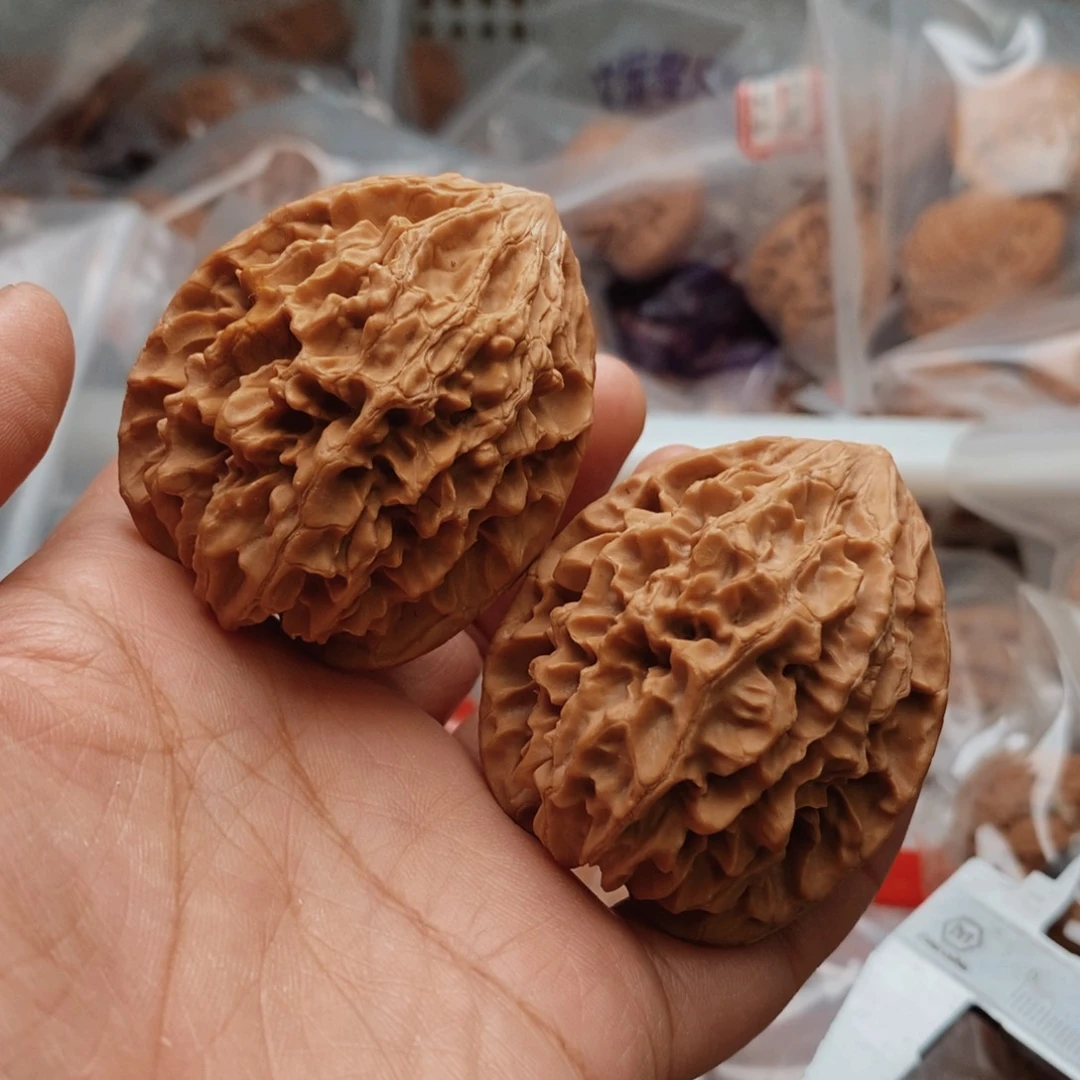 文玩核桃把件招财鼠42尺