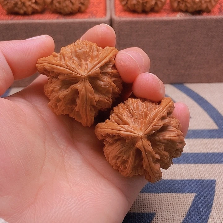 吊坠文玩核桃小*宗三棱