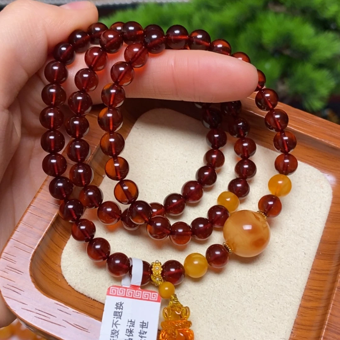 【闪购商品】手链蜜蜡未镶嵌手串