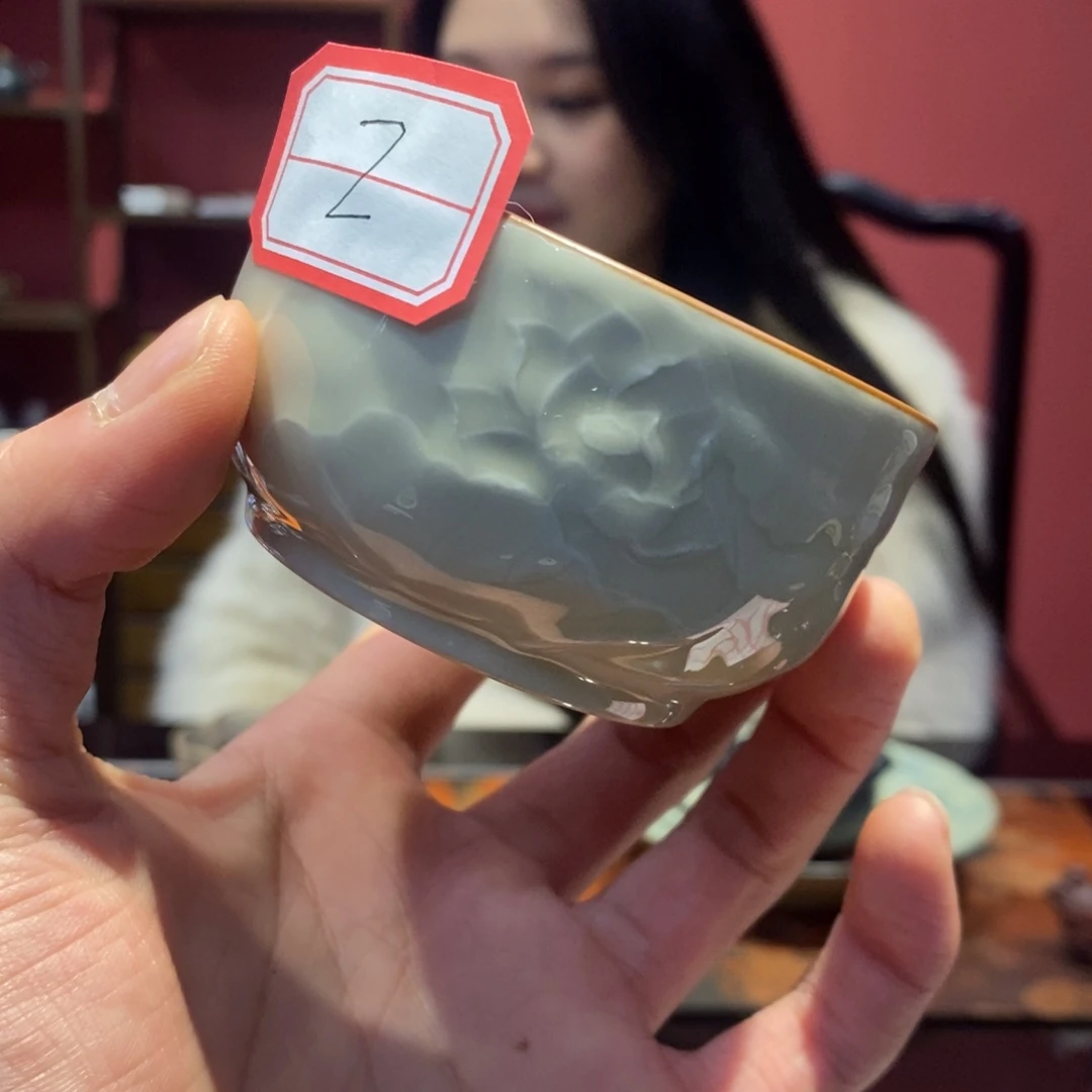 紫砂茶壶2号荷花杯