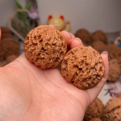 吊坠文玩核桃37全品137狮子头