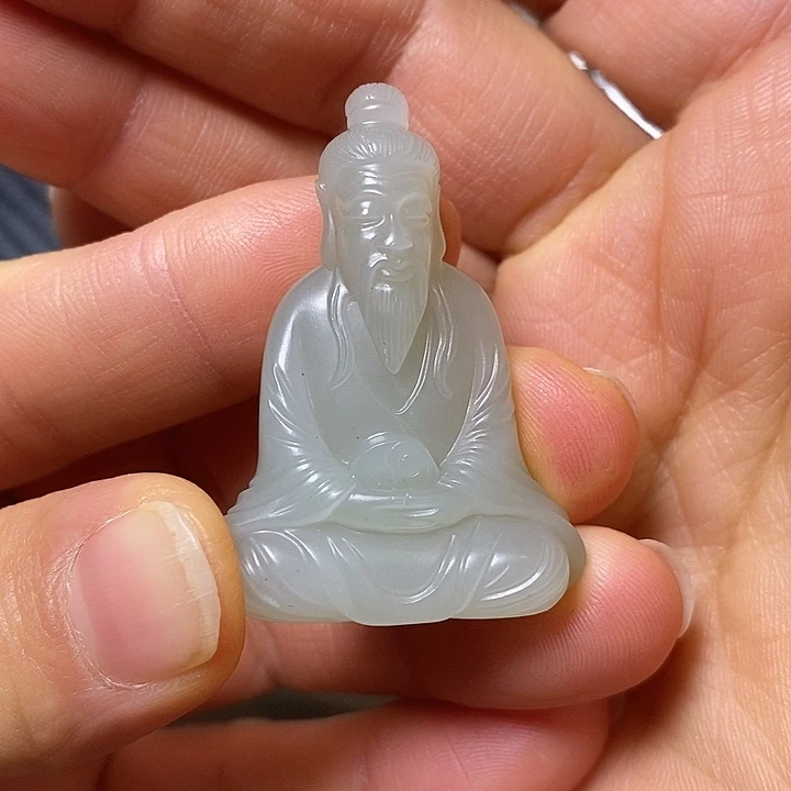 颈饰未镶嵌和田玉天**头