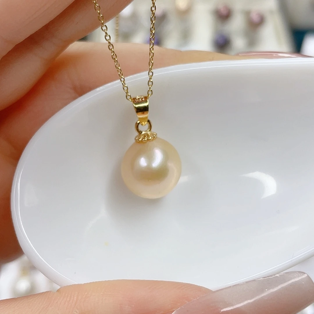 淡水珍珠合金吊坠(赠链)