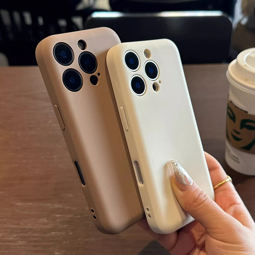 全包精孔一体适用iPhone16软胶苹果15promax手机壳14肤感13保护套