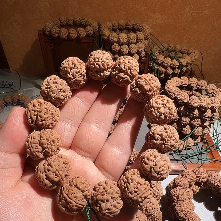 金刚菩提吊坠20梅花双龙