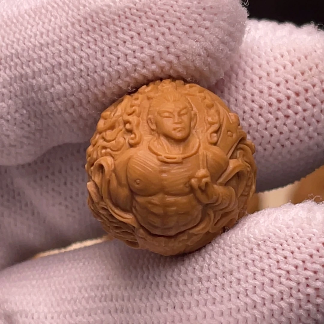 吊坠猴头核桃顶工杨戬大战哪吒18.5