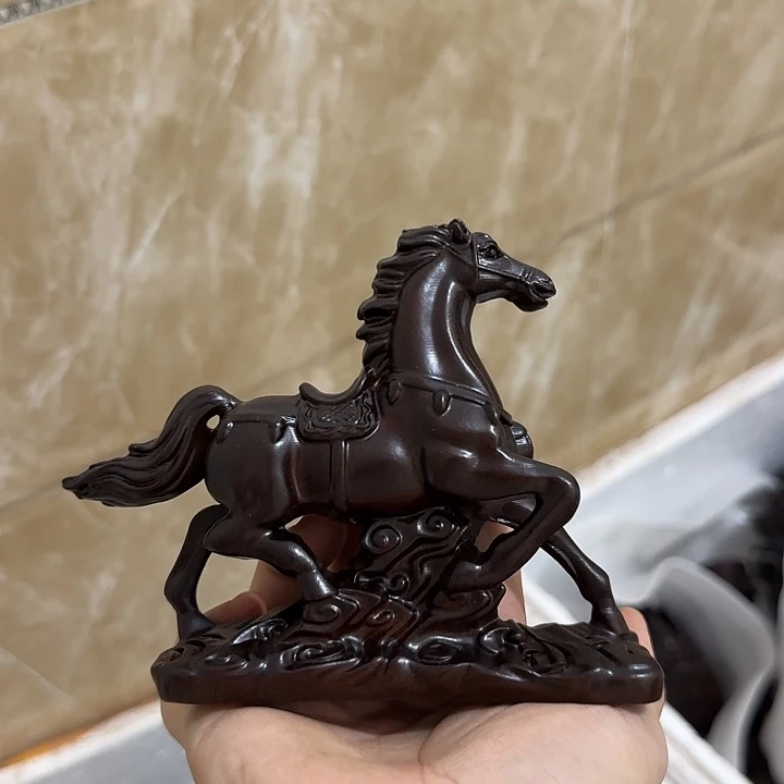 木黑檀木14云马一只