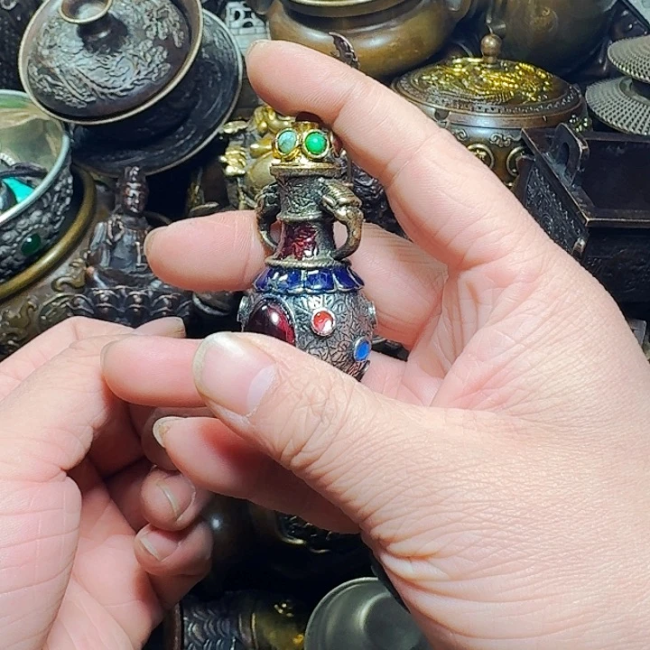 铜器摆件收收藏藏