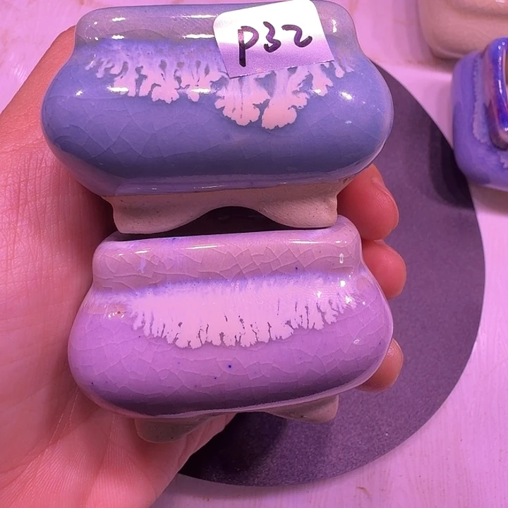 盆32，方拇指2个一起，多肉盆闲置处理不介意的拍！