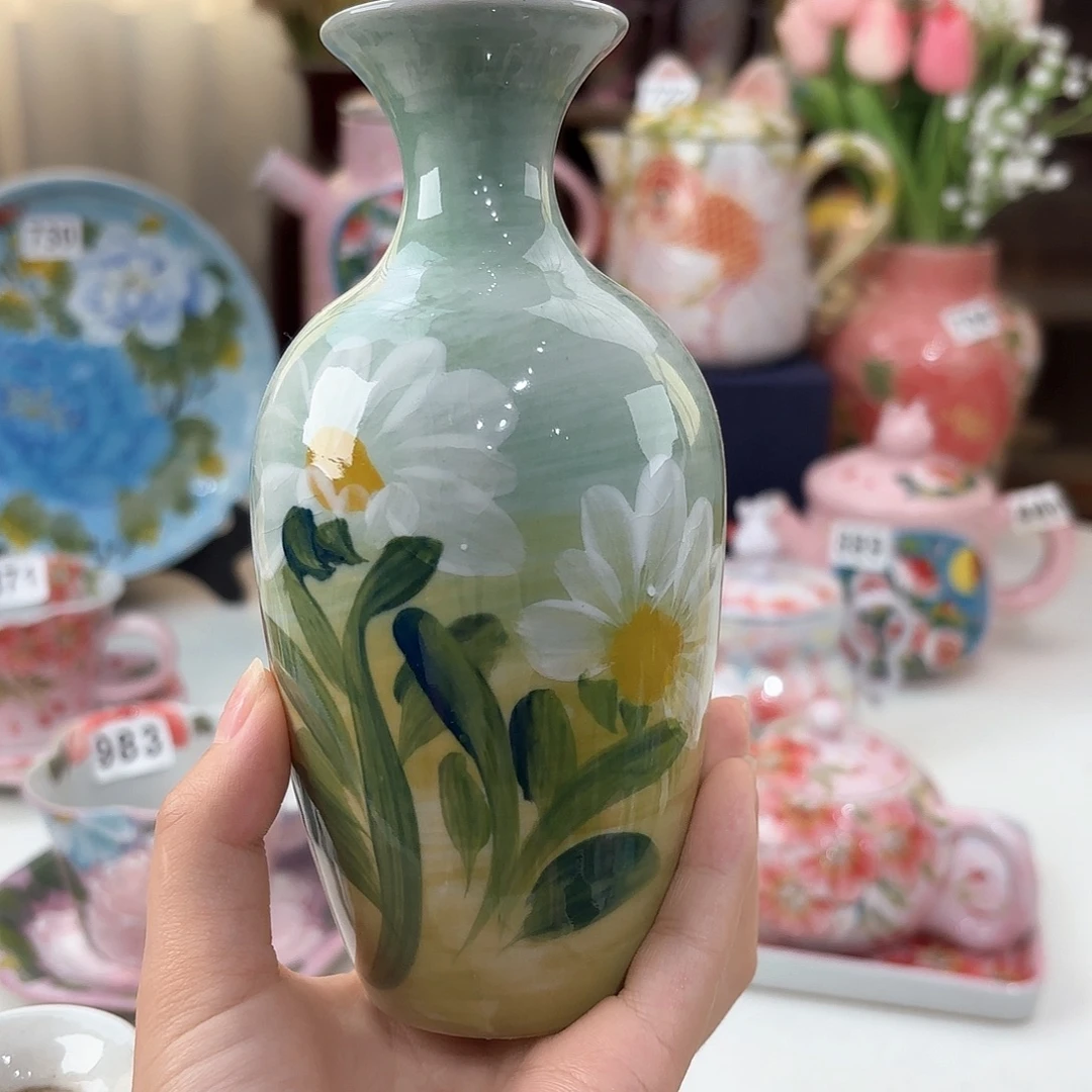 景德镇手绘高温釉下彩陶瓷茶具