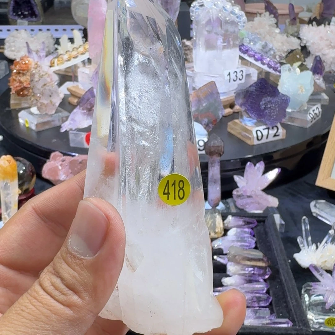 水晶未镶嵌珠宝半成品