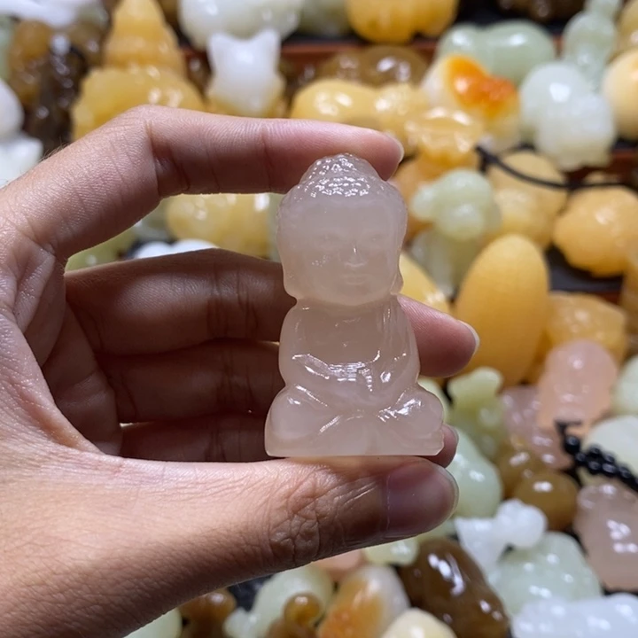 完全开放藕粉宝宝佛