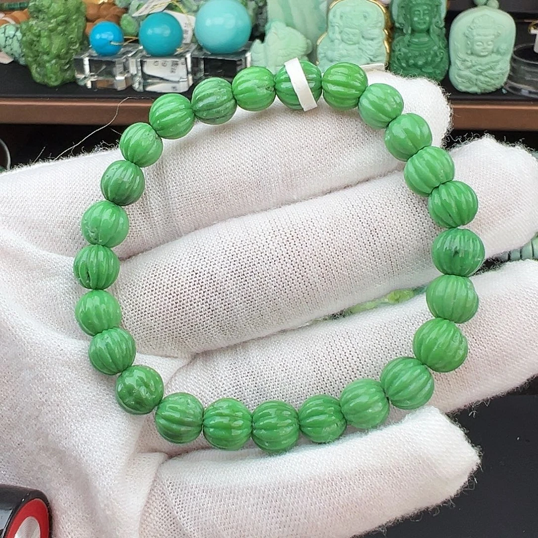 绿松石未镶嵌绿松石主播璐璐
