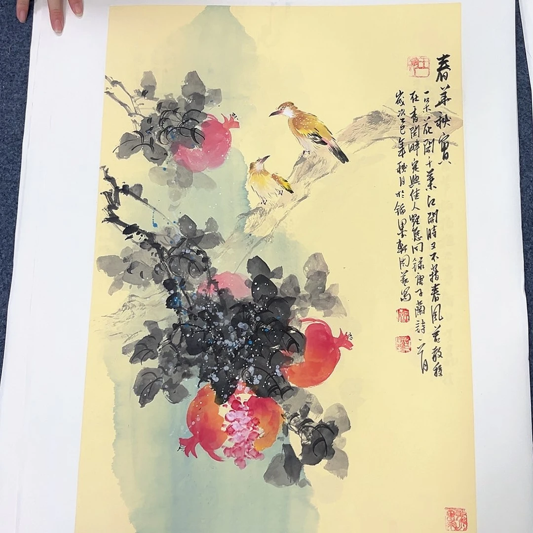 国画国画纯手绘作品