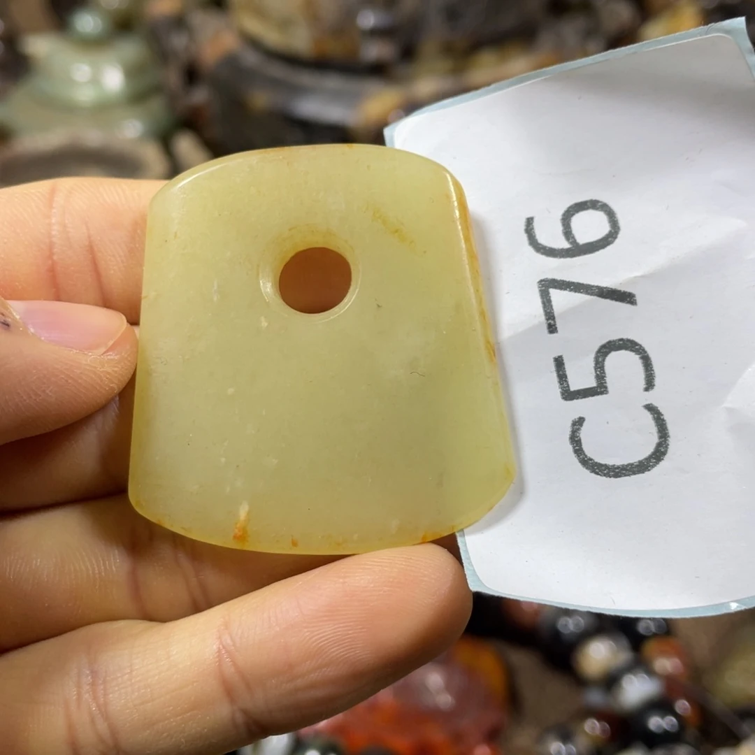 和田玉吊坠(不含链)未镶嵌