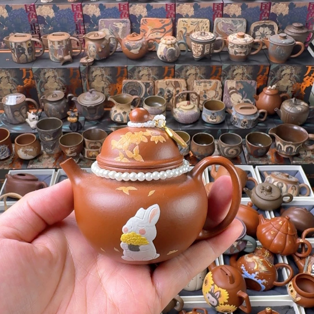 茶壶紫砂125cc原矿精工半手