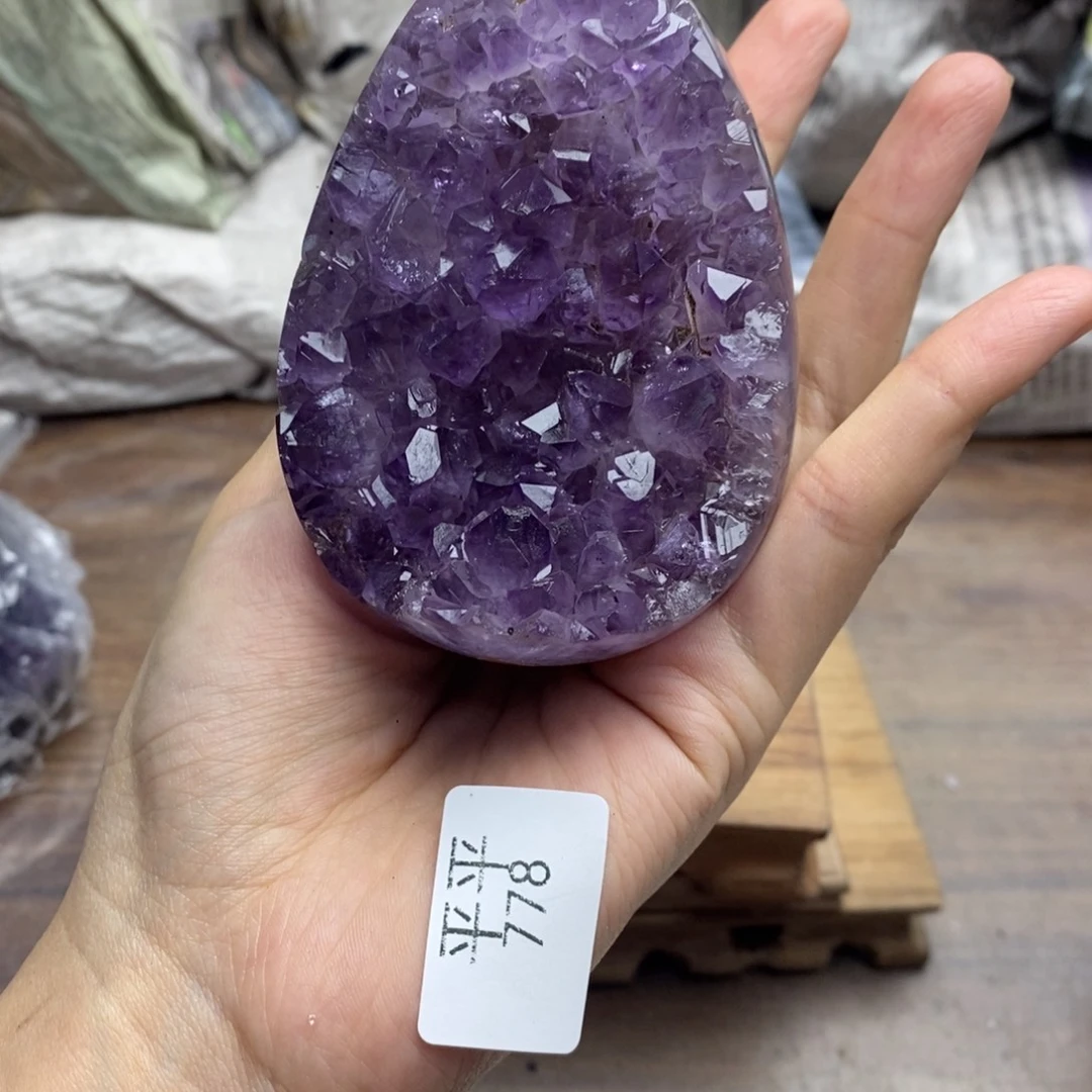 未镶嵌珠宝半成品紫晶