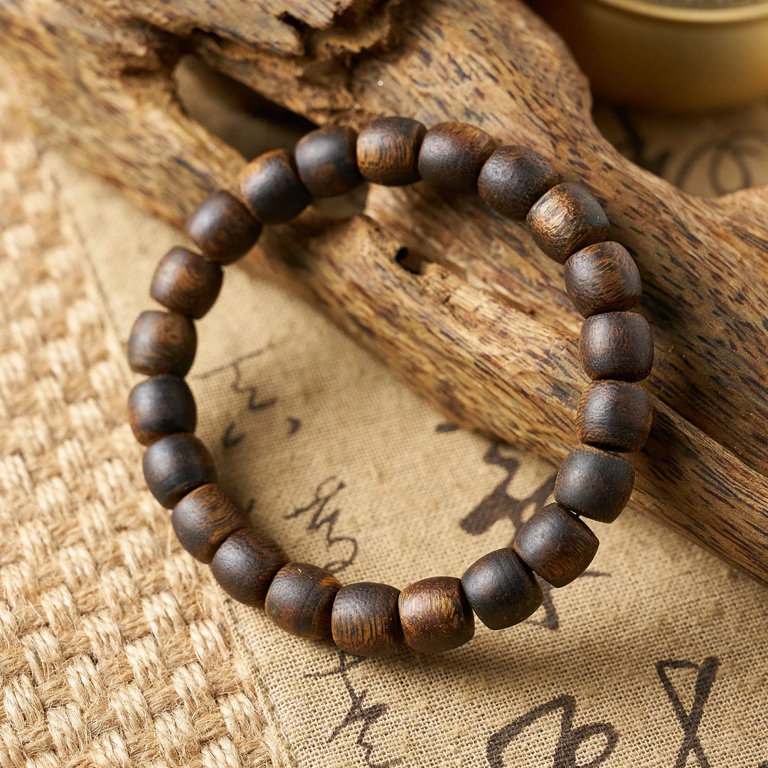 沉香沉香黑马哥精品紫棋（珍藏品）1.0鼓珠单圈-多样性发其一