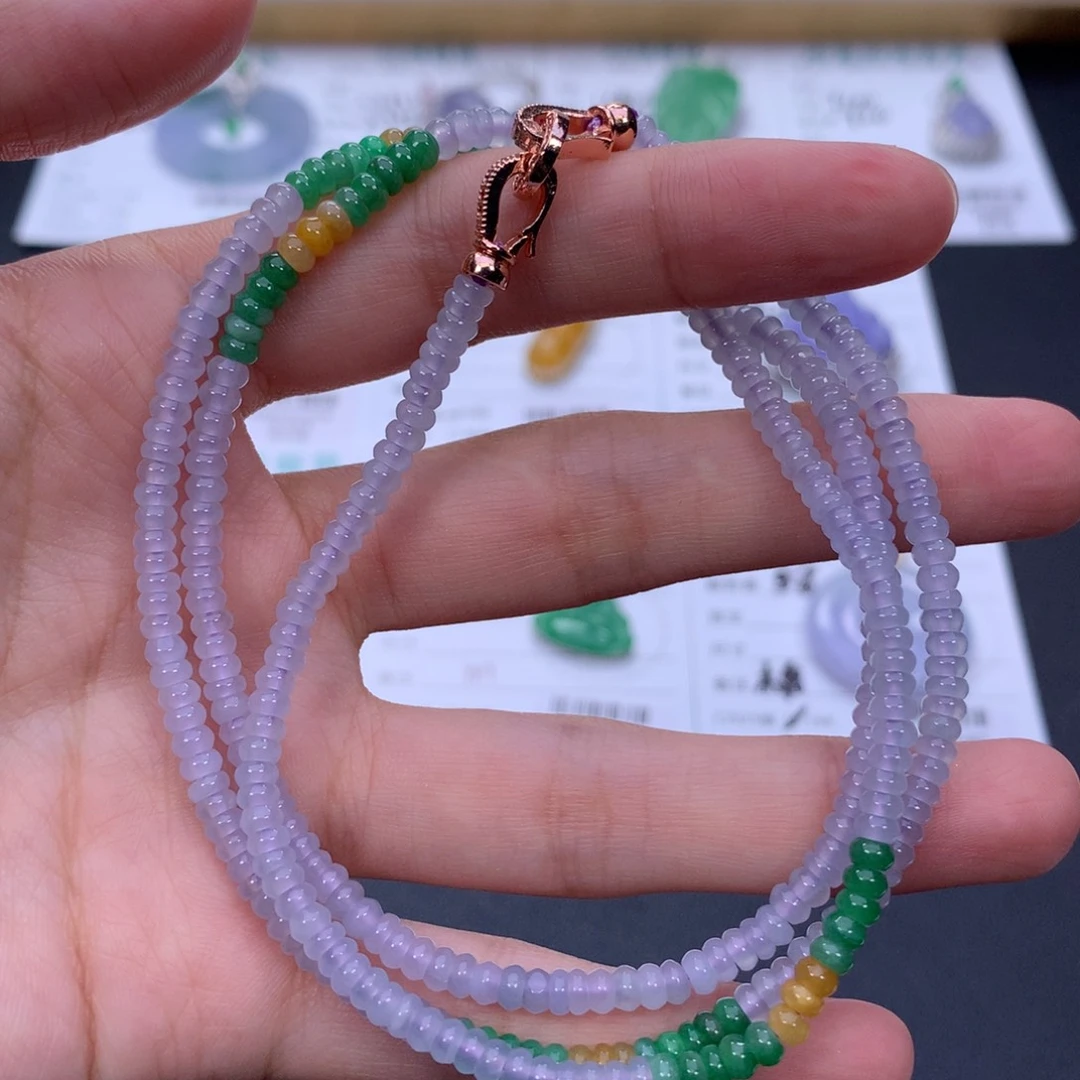 未镶嵌手链翡翠珠链