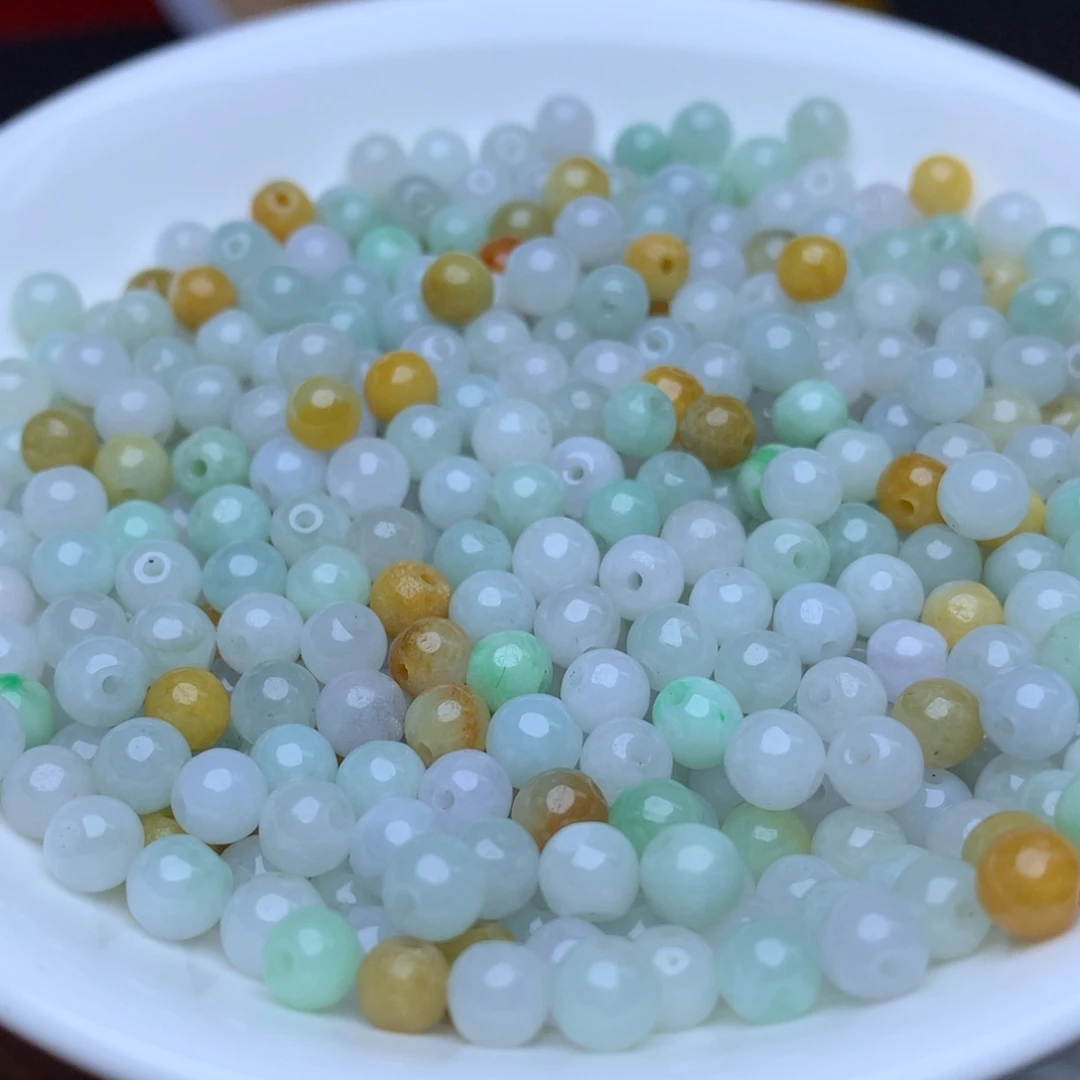 【闪购商品】翡翠手链未镶嵌卡5.2冰三彩100个