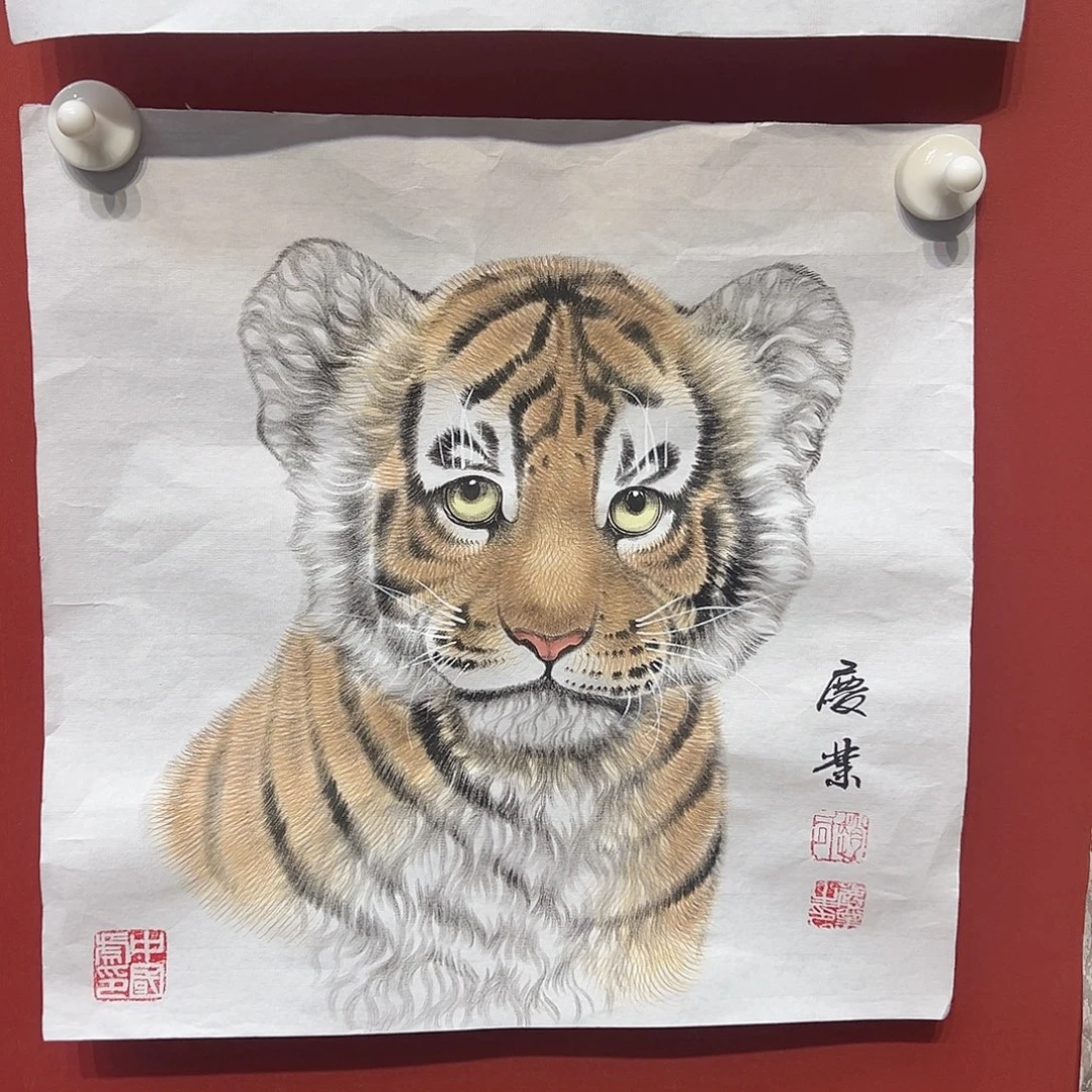国画赵庆业老师国画作品月