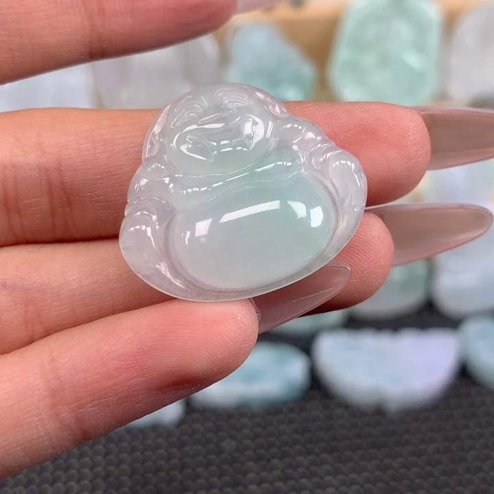 颈饰未镶嵌翡翠佛公