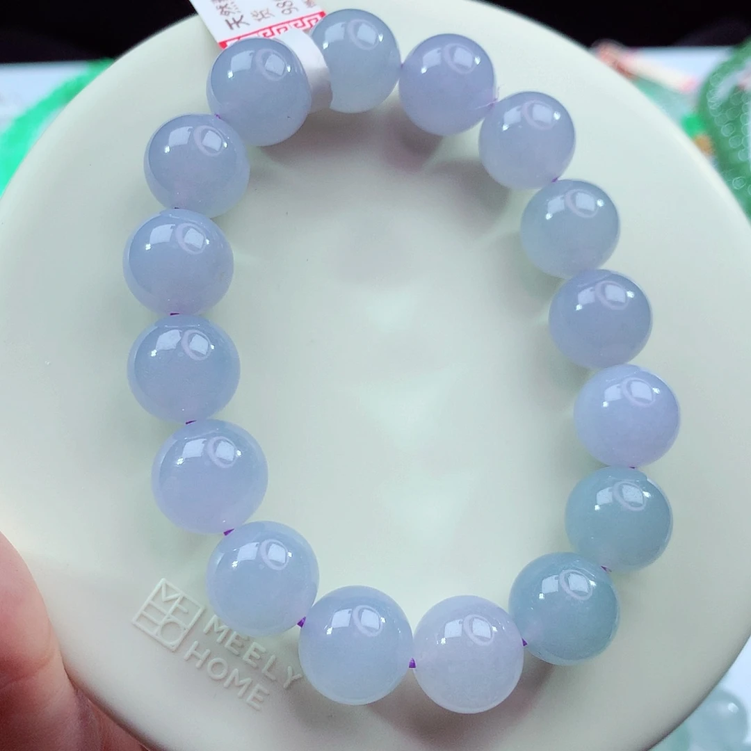 翡翠未镶嵌手链卡12.8