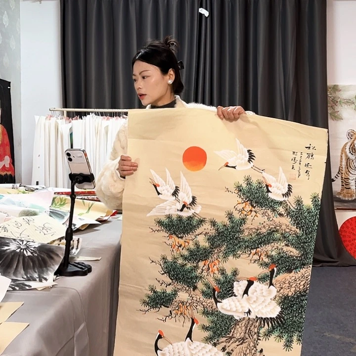 国画纯手绘图纯手绘