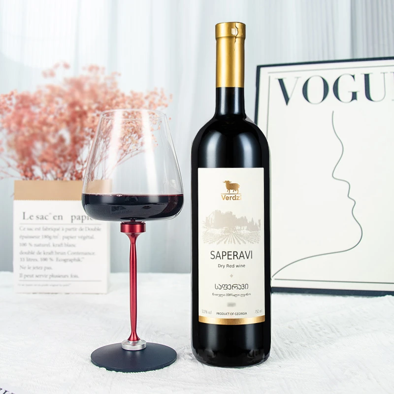 【格鲁吉亚原瓶进口】维尔兹萨别拉维干红葡萄酒红酒750ml