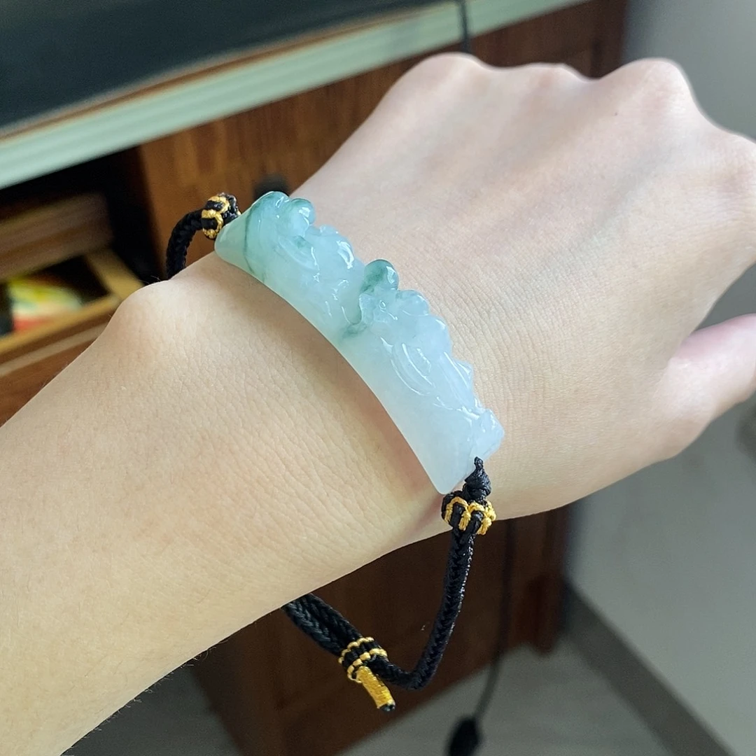 【闪购商品】颈饰未镶嵌翡翠天然缅甸A货翡翠
