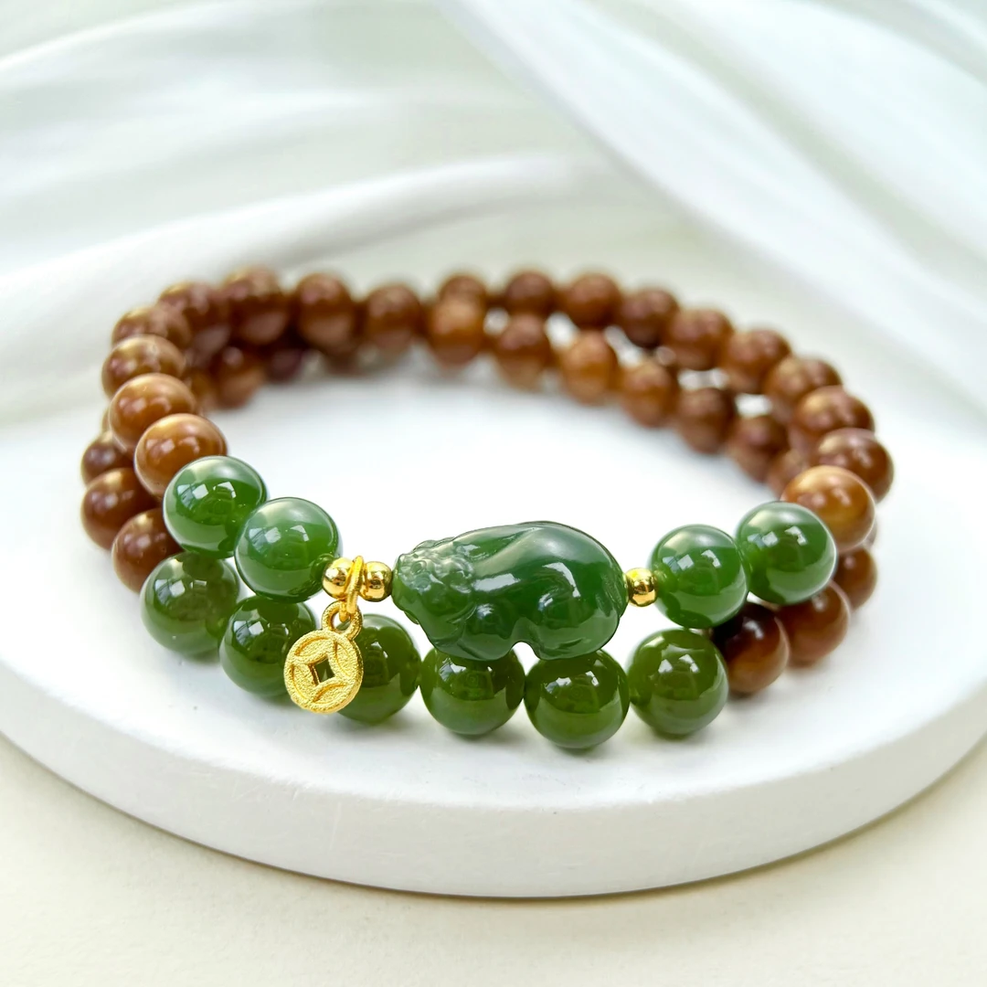 0325  库克/7-8mm女士双圈手串