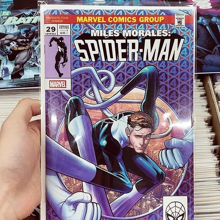 迈尔斯蜘蛛侠致敬300