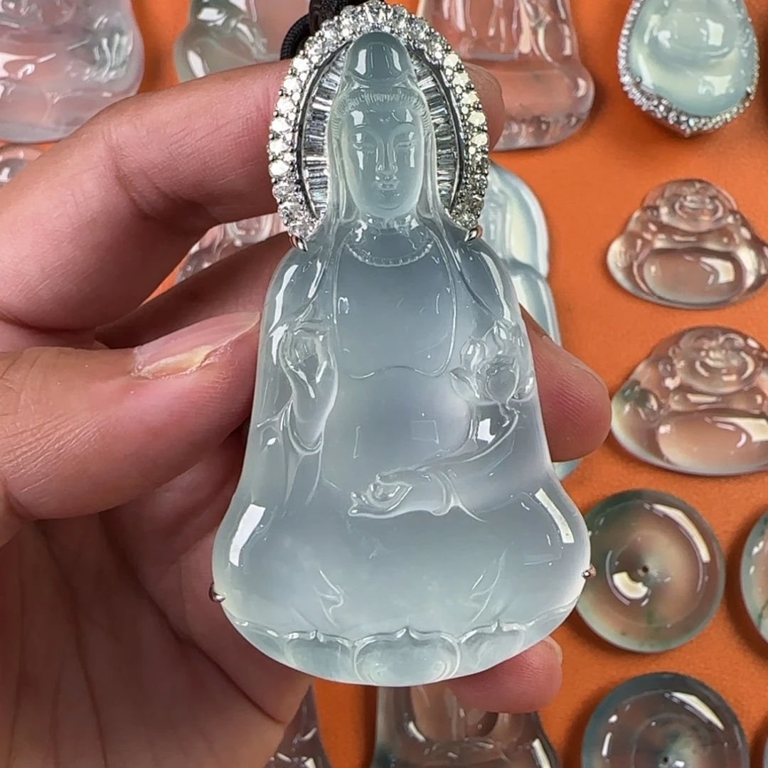 定制翡翠未镶嵌天然
