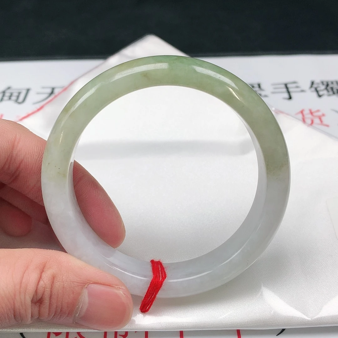 翡翠手镯未镶嵌圈55